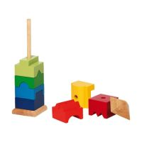 Turnulet cu forme si culori, 58893, Goki